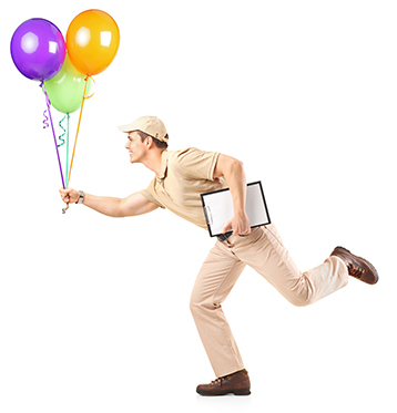 доставка повітряних кульок